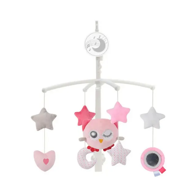 Cangaroo Μουσικό Περιστρεφόμενο Κρεβατιού Dreamy Pink 3800146265311 3