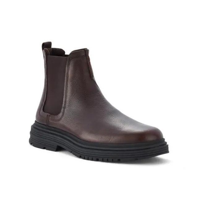 Clarks Badbury Easy Dark Brown Dark Brown leather - 44