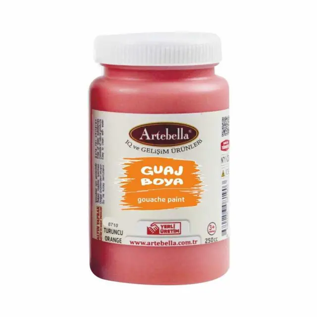 Artebella Τέμπερα - 8710 Orange - 250ml