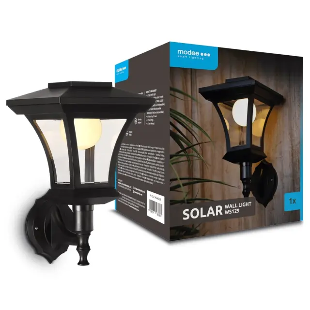 Modee Lighting LED Ηλιακό Φωτιστικό Τοίχου (15 lumen) 40.002.0019