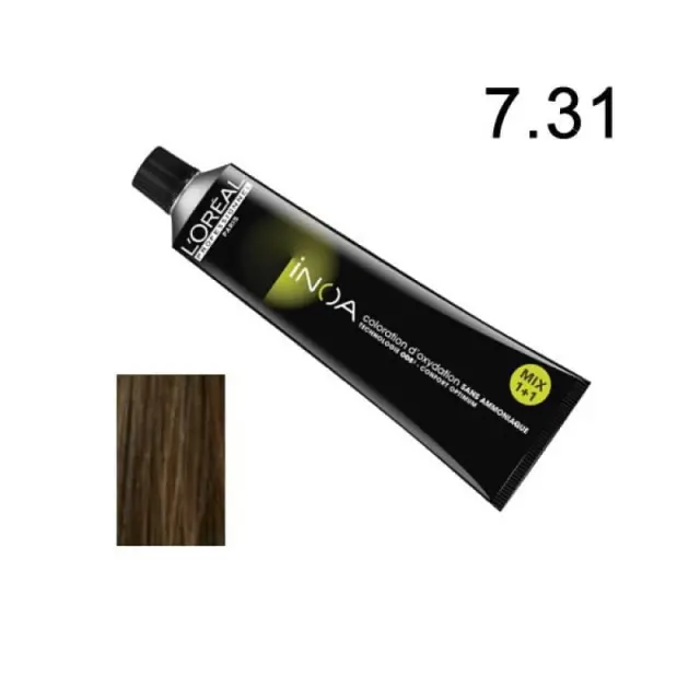 Loreal Inoa Βαφή 7,31 Ξανθό Μπέζ 60ml 2