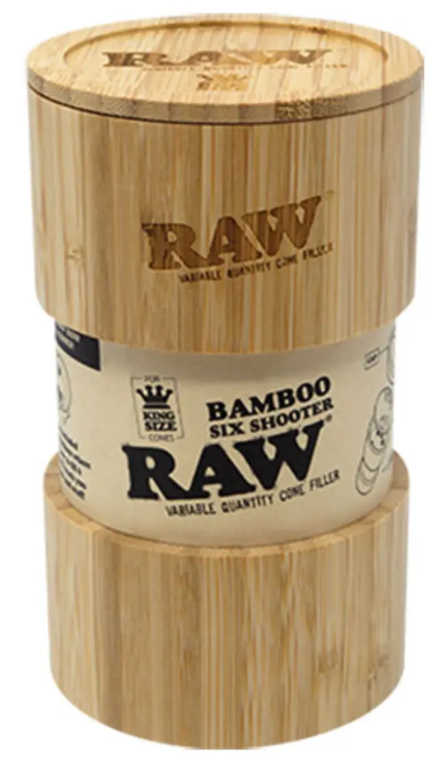 RAW Bamboo Six Shooter - Γέμισμα Κώνου
