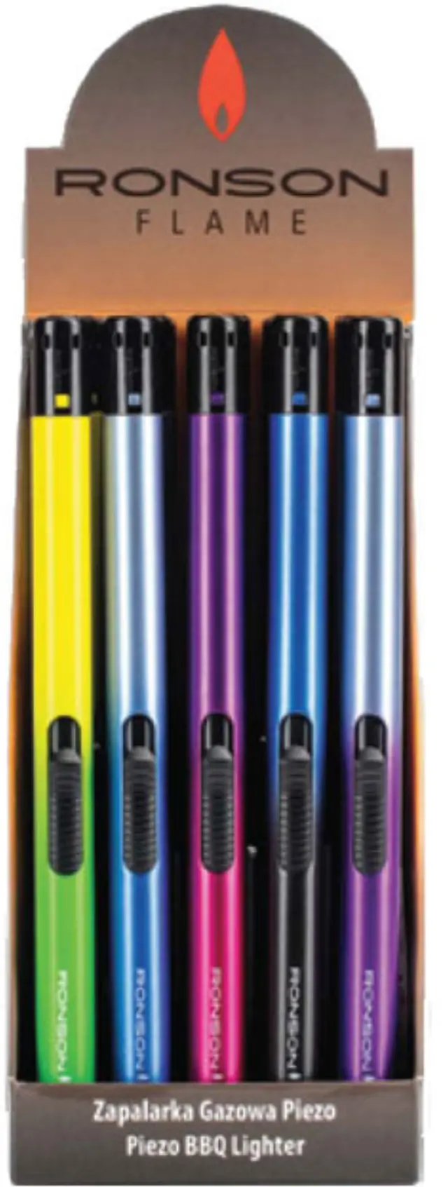 Ronson Αναπτήρας Ηλεκτρικός Candle BBQ Long Spaying Colour 21cm - Διάφορα Χρώματα (RBL205) 2