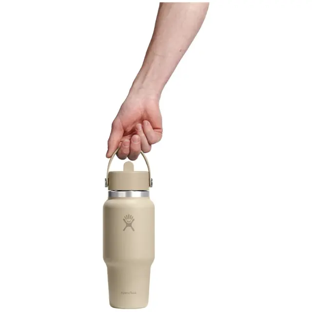 Hydro Flask Straw Travel Bottle Oat 0.7L WT24CFS114 - One Size 3