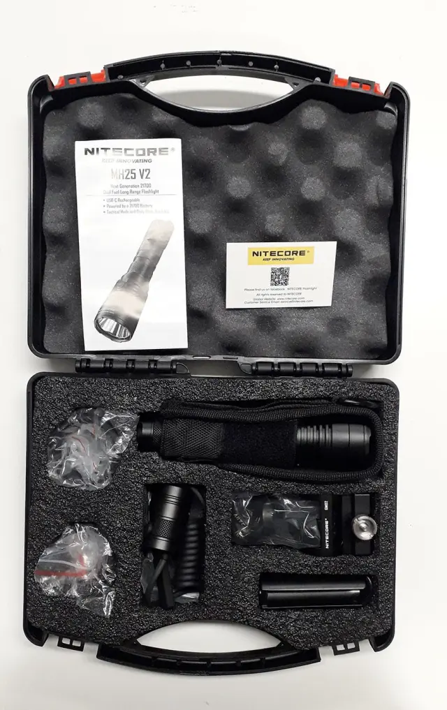 ΦΑΚΟΣ LED NITECORE MULTI TASK HYBRID MH25v2 HUNTING KIT ,with GM02MH 2