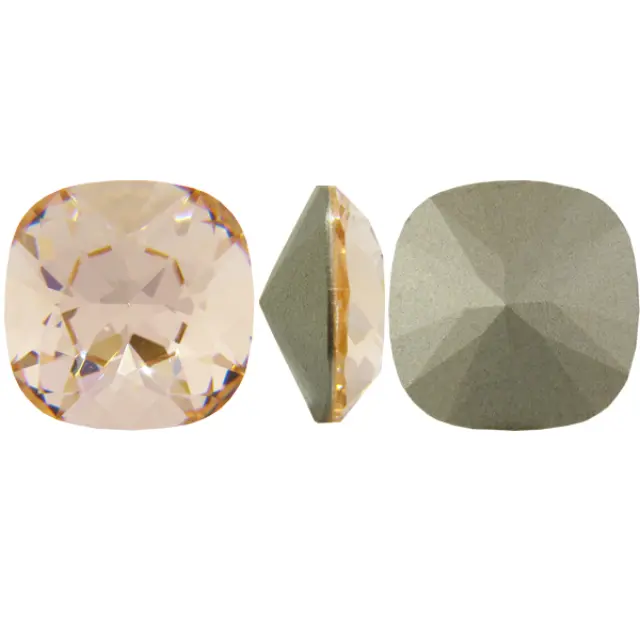 Swarovski 4470 Cushion Square Light Peach 10mm - 1τεμ