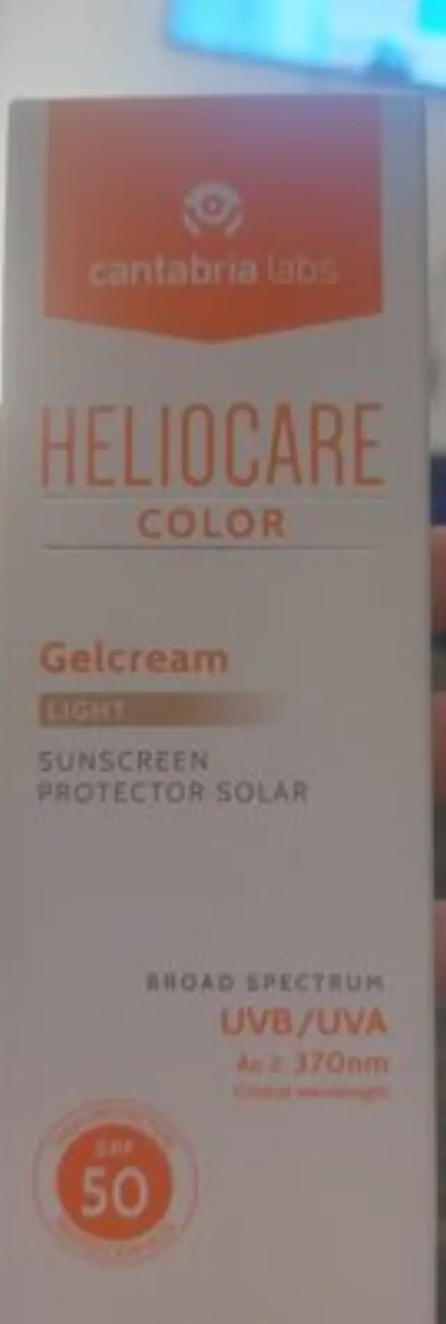 Heliocare Color Gelcream Αντηλιακό Gel Προσώπου SPF50 με Χρώμα Light 50ml