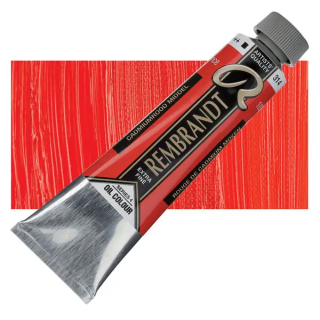 Λάδι Talens Rembrandt - 314 Cadmium Red Medium - 40ml