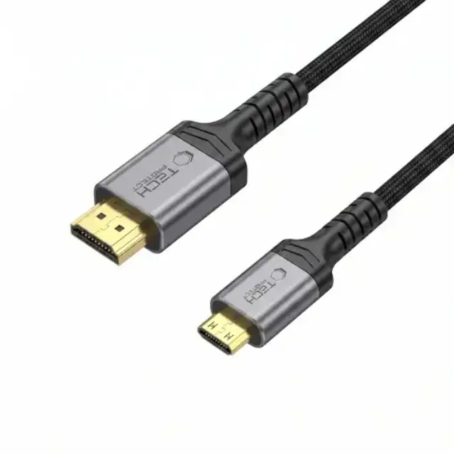 Tech-protect Ultraboost Cable Mini Hdmi To Hdmi 2.1 8k 60hz 200cm Black 2