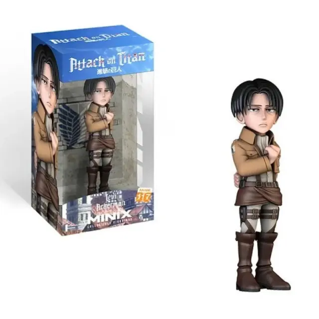 Φιγούρα ATTACK ON TITAN Levi Ackerman Figure Minix 12cm MX12-MGA-AOTLEV