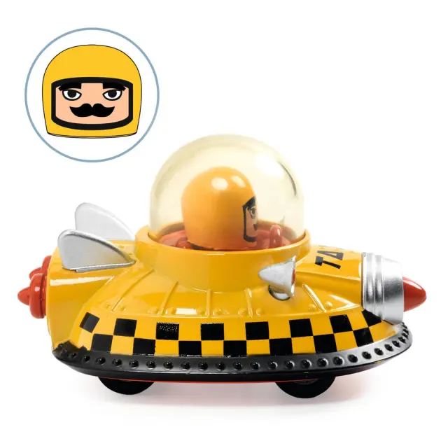 Djeco Αυτοκίνητο με Φιγούρα Space Taxi (3+ ετών) 05451 3