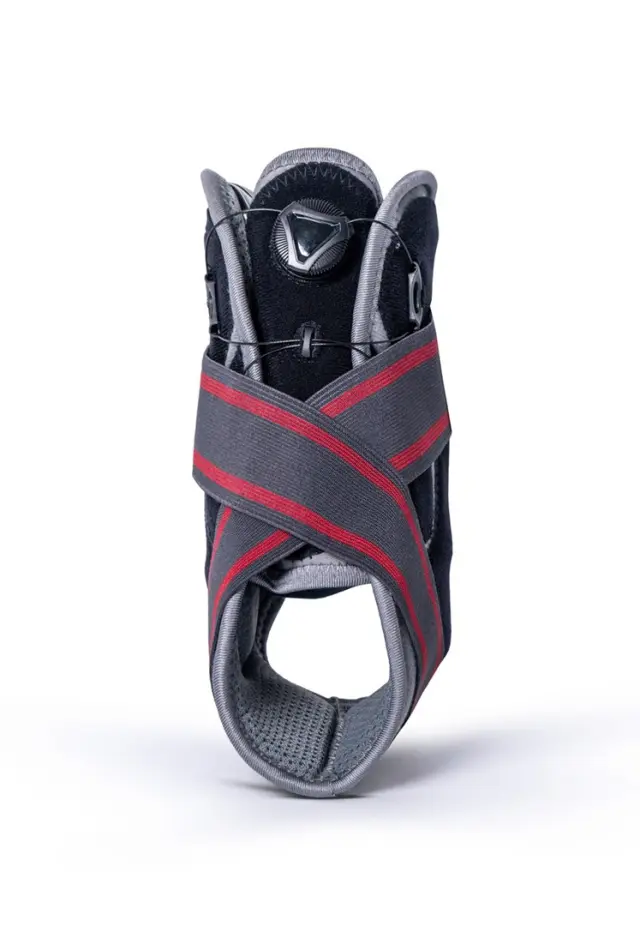 Ankle Orthosis „Malleomax Pro” O-1161/L REHAFUND, Grey-Red
