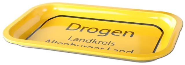 Rolling Tray Δίσκος Drogen Yellow - Small (27x16cm) 2