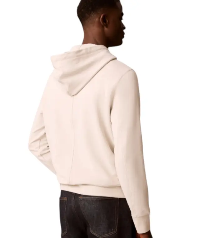 Calvin Klein - Ανδρικό Μακρυμάνικο Φούτερ 350terry Badge Hoodie LV04RJ201G-PDJ Μπεζ 2