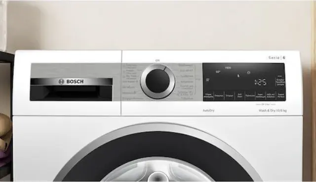 Bosch WNA14411GR Πλυντήριο-Στεγνωτήριο Ρούχων 10.5kg/6kg Ατμού 1400 Στροφές 2