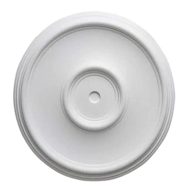 Deco Ροζέτα Οροφής Φωτιστικού πολυστερίνης 350mm Λευκή / Elsa