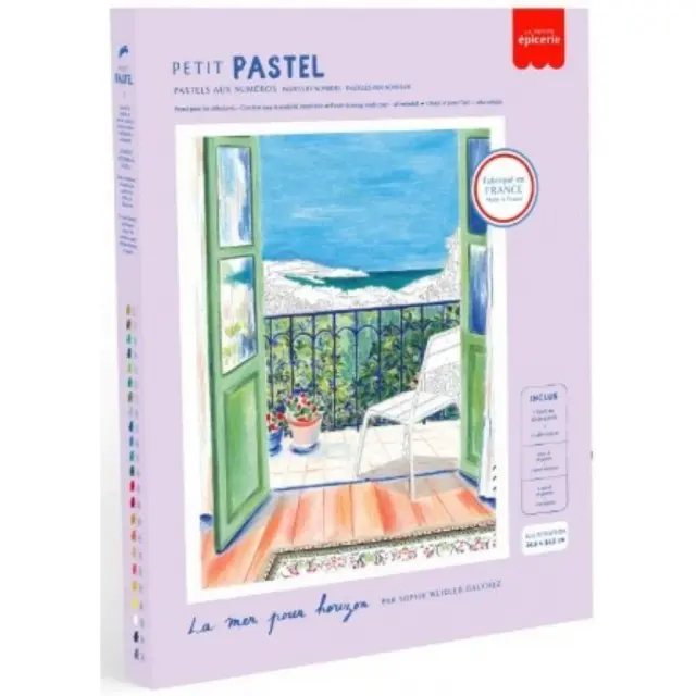 La Petite® Ζωγραφική Pastel Σε Καμβά- La mer pour Horizon