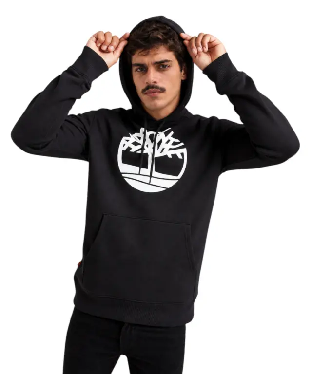 Timberland - Ανδρικό Φούτερ Northwood Tree Logo TBC0YH9T-N92 Μαύρο - M 2