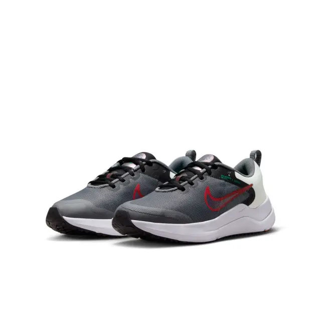 Nike Downshifter 12 (GS) (DM4194-007) - Γκρί-Κόκκινο 2