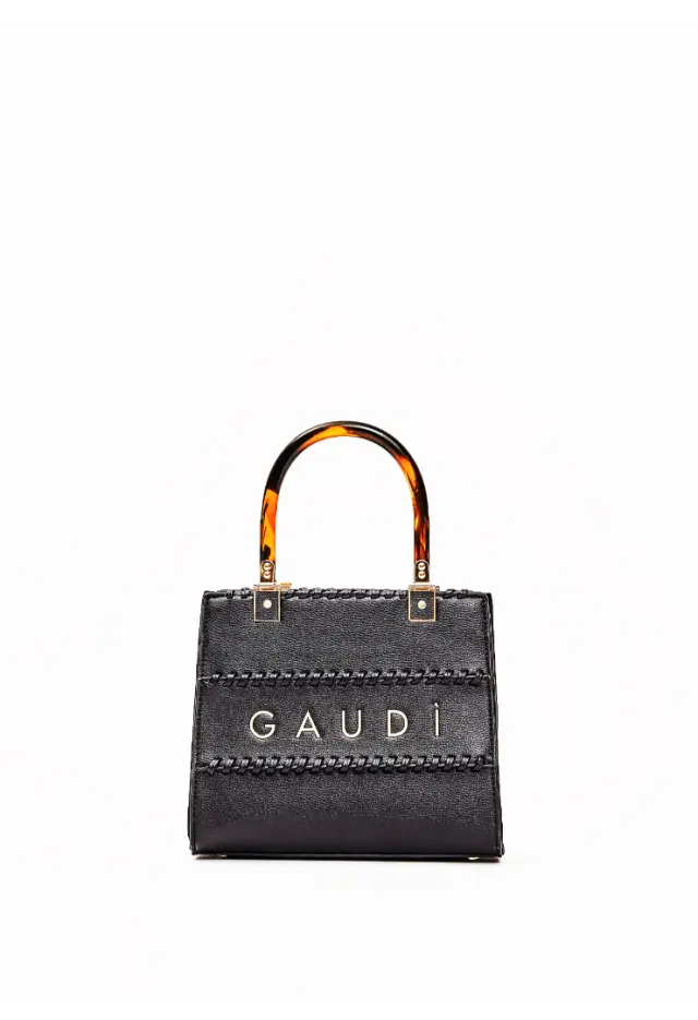 GAUDI - MINI TOTE GEMMA BLACK