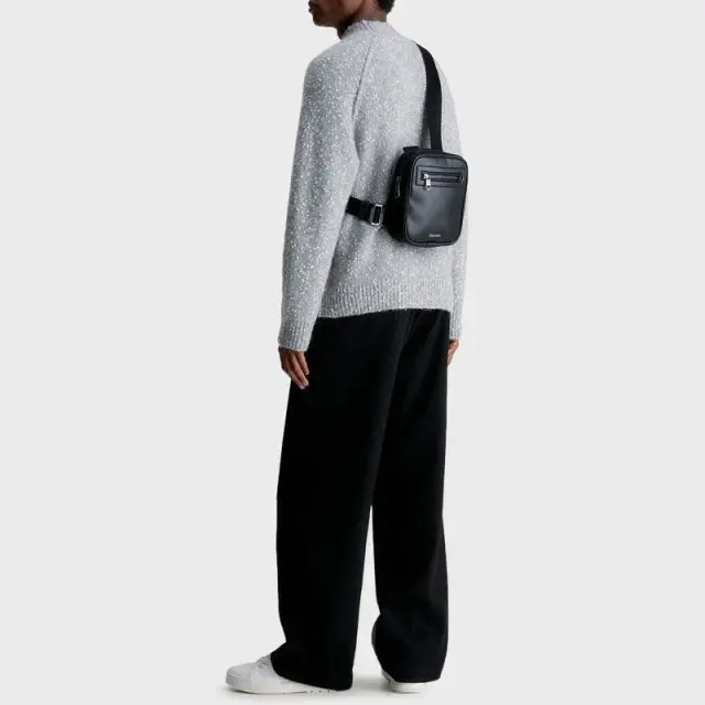 Calvin Klein - Ανδρική Τσάντα Ώμου / Χιαστί Elevated Con Reporter S Repre K50K510853-01I Μαύρο 2