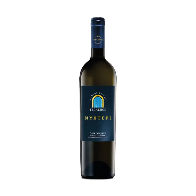 ΤΣΕΛΕΠΟΥ ΚΑΝΑΒΑ ΧΡΥΣΟΥ ΝΥΚΤΕΡΙ ΛΕΥΚΟΣ 750ml ΣΑΝΤΟΡΙΝΗ