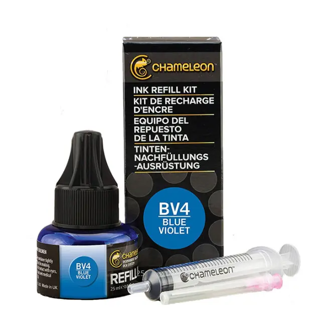 Μελάνι Επαναγεμίσματος Chameleon - BV4 Blue Violet - 25ml