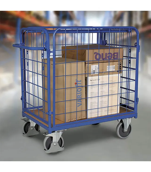 Variofit sw-500.420 Τρόλεϊ Μεταφοράς 4 Πλευρών για Φορτίο Βάρους ως 400kg 3