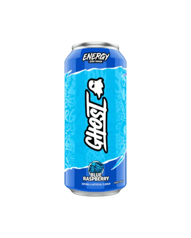 Ghost Blue Raspberry Zero Sugar Energy Drink ΧΓ 500ml
