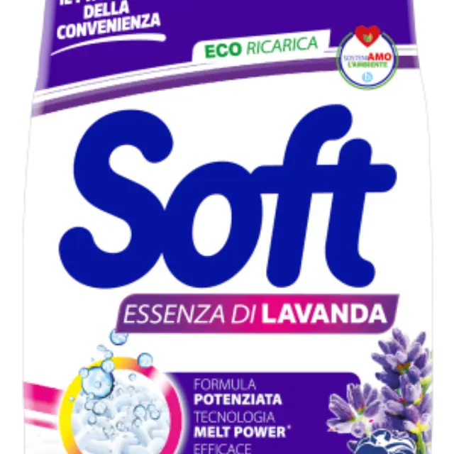 Soft Σκόνη πλυντηρίου Λεβάντα (78μεζ.)