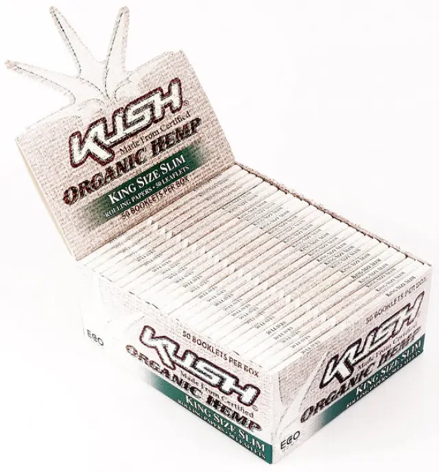 Kush Χαρτάκια Organic Hemp - King Size Slim 2