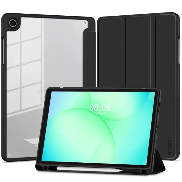 Tech-protect Sc με Βάση για Pen Hybrid Galaxy Tab A9+ / A11+ Plus 11.0 Black