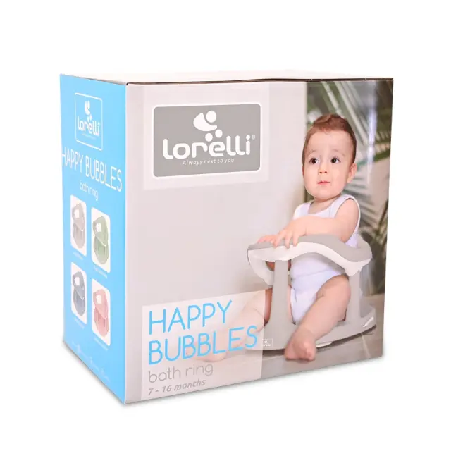 Lorelli Bath Ring Bubbles Grey 10130950001 2