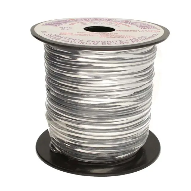 Κορδόνι Νάυλον Pepperell Rexlace Britelace 2.35x0.76mm - Silver - 45m