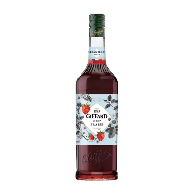 GIFFARD SYRUP STRAWBERRY 1000ml
