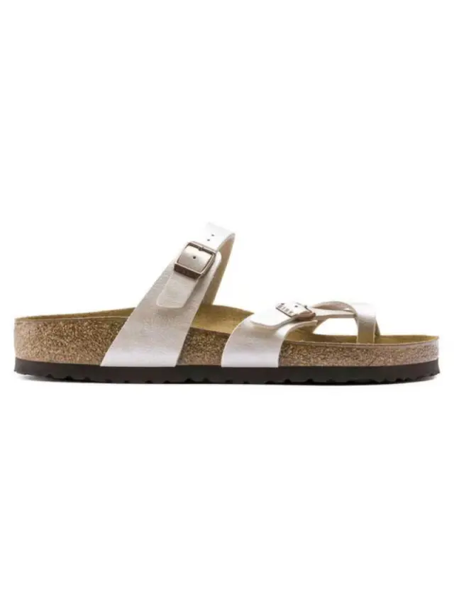 Birkenstock Σαγιονάρες Γυναικείο Birko-Flor(ανθεκτικό υλικό της Birkenstock-επιτρέπει την επαφή με το νερό) Άσπρο BIR/MAYARI GRACEFULL 1020664 P/WHITE - 37 2