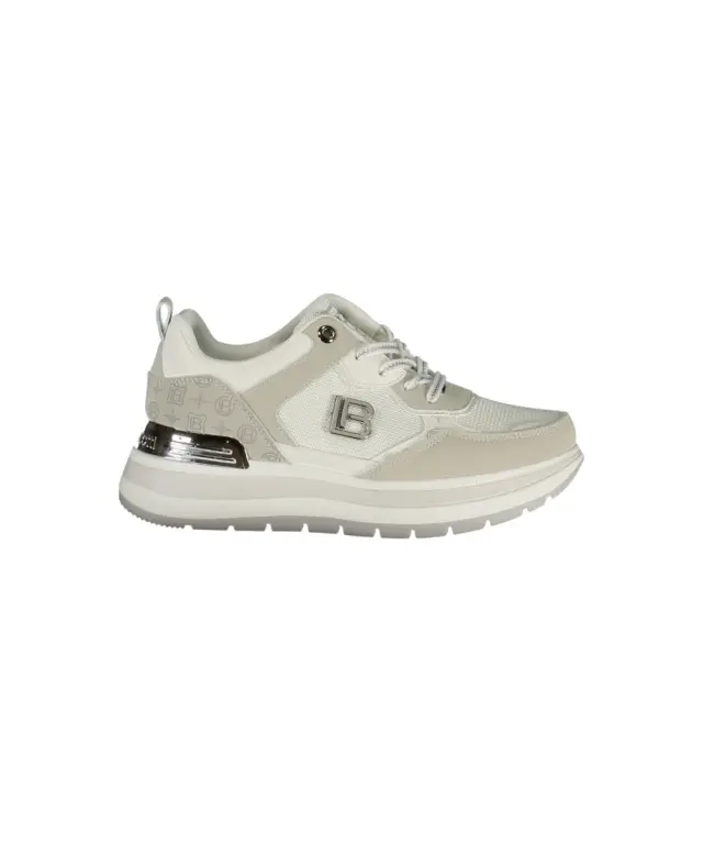 Laura Biagiotti – Γυναικεία Sneakers 9630-GREY Λευκό