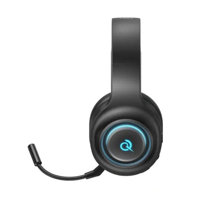 QCY Gaming Headphones V200 Pro Wired with 7.1 Sound & Detachable Microphone Black 3