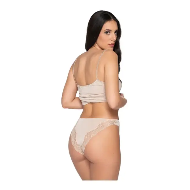 Luna Γυναικείο Brazil Micromodal Micro Touch, Χρώμα Μπεζ 3