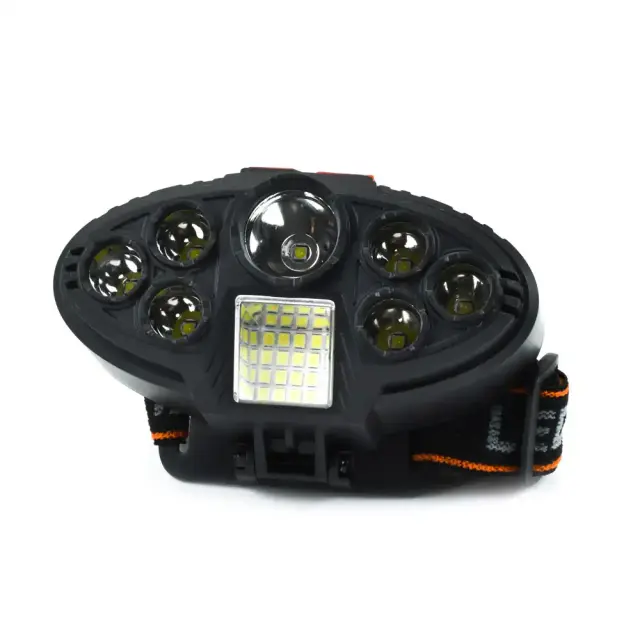 Επαναφορτιζόμενος Φακός Κεφαλής CL-T23 7+16 LED Λευκού Φωτισμού