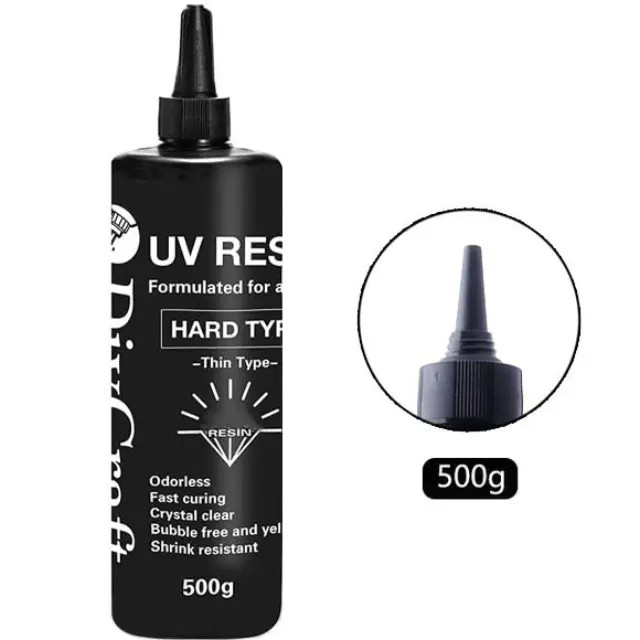 Διάφανη UV Ρητίνη, Hard - 500gr