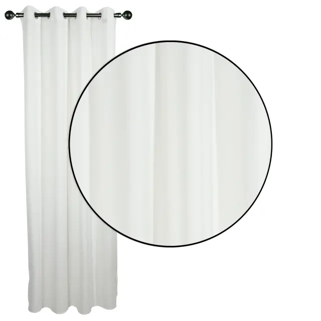 Κουρτίνα 140x270 2233 Λευκό Das Home 2