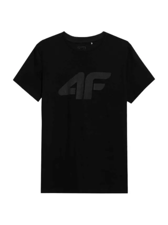 4F T-shirt Black 4FWSS24TTSHM155-20S 2