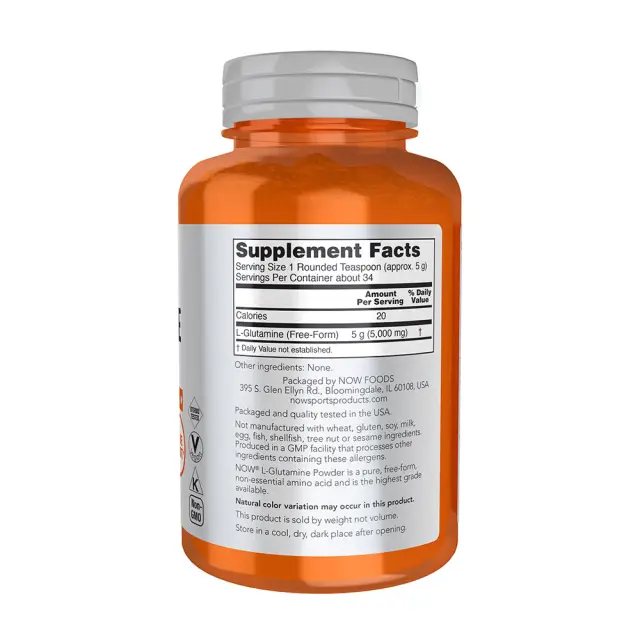 Now Foods L-Glutamine Powder 170 g 2