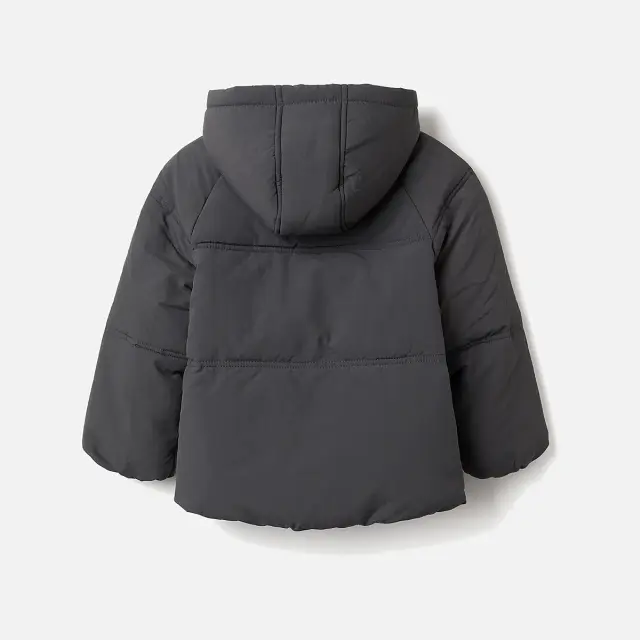 Zippy Μπουφάν Puffer Σκούρο Γκρι για Κορίτσι 2