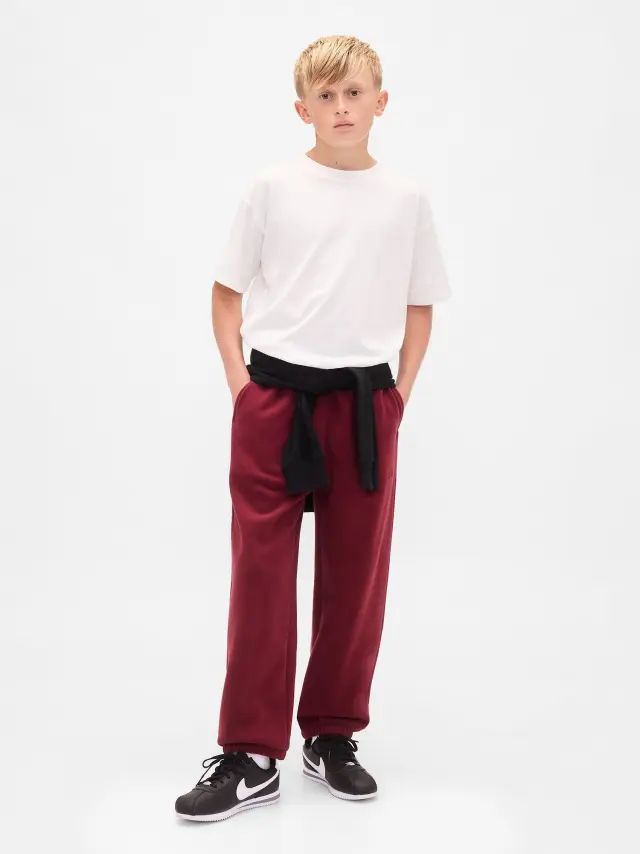 Παιδικό VintageSoft Baggy Παντελόνι Φόρμα red delicious
