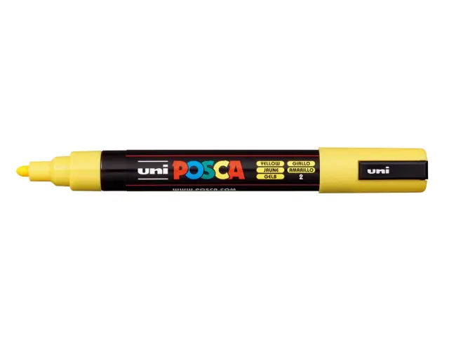 Μαρκαδόροι Σχεδίου Uni Posca PC-5M Warm Medium με πάχος μύτης 1.8-2.5mm - 8 τεμάχιαPC-5M 8P SET WARM COLOR 3