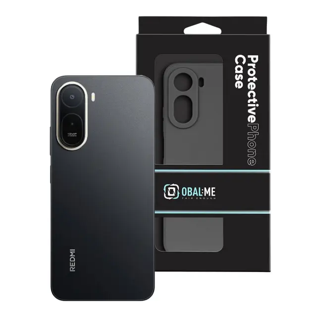 OBAL:ME Matte TPU Cover for Xiaomi Redmi A7 Pro 4G Black 3
