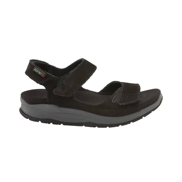 Mephisto/Sano Πέδιλα Γυναικείο δέρμα Nubuck Μαύρο SAN/SELENA BLACK - 36