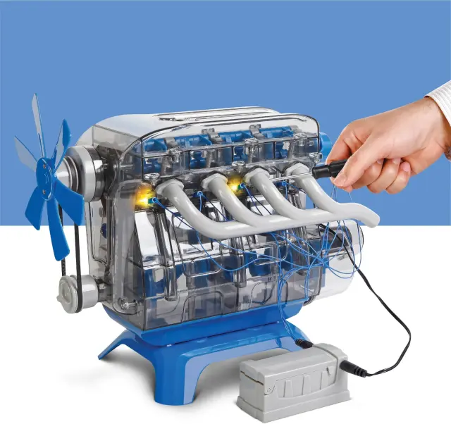 Discovery Diy Kit Engine With Motor & Lights 103Τμχ 3